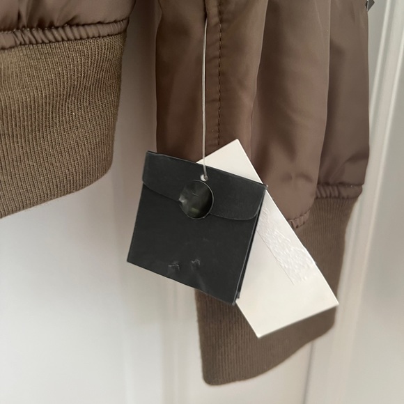 Nanette Lepore Studded Olive Bomber Jacket, Size Medium NWT! - Picture 8 of 13